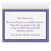 サマーズドリームヴィンテージキャンパーハッピー退職 (内部横(下))