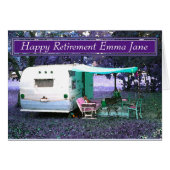 サマーズドリームヴィンテージキャンパーハッピー退職 (正面横)