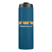 サマーズビルレイクウェストバージニアカヌー タンブラー (正面)