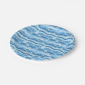 サマーセイラボーツビーチプールパーティー紙プレート ペーパープレート (アングル)