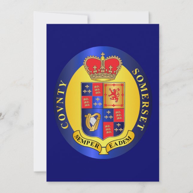 サマーセットカウンティシール (正面)