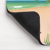 サマーセットヴィレッジジャマイカ旅行ポスター マウスパッド (コーナー)