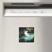 サマーセット秋ジャマイカフォトマグネットウォーターフォール マグネット (インサイチュ (食洗機))