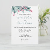 サマーセージフローラ結婚式招待状 招待状 (スタンド正面)