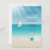 サマーセーリング招待状 招待状 (正面)