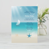 サマーセーリング招待状 招待状 (スタンド正面)