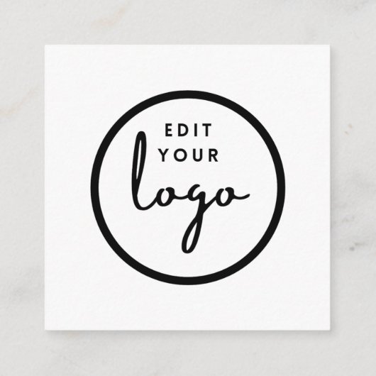 サマーセールカード – 緑 エンクロージャーカード (裏面)