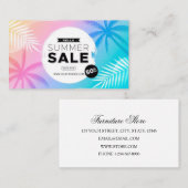 サマーセール特別提供 名刺 (正面/裏面)