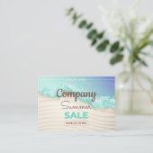 サマーセール特別提供 名刺 (スタンド正面)