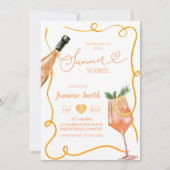 サマーソイレカクテルパーティー 招待状 (正面)