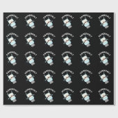 サマーソルトおもしろいソマーソルトプンダークBG ラッピングペーパー (フラット)