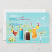 サマーソーリー招待状 招待状 (正面)