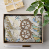 サマータイムおもしろいラッピング紙 薄葉紙 (ギフト)