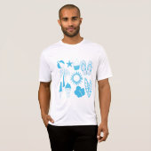 サマータイムアイコン メンズアクティブ Tシャツ (正面フル)