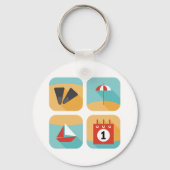 サマータイムキーチェーン キーホルダー (正面)