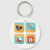 サマータイムキーチェーン キーホルダー (裏面)