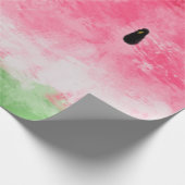 サマータイムスイカ誕生日パーティー ラッピングペーパー (角)