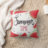 サマータイムスイカ クッション (ブランケット)