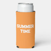 サマータイムビーチ時間 スリム缶クーラー (Seltzer正面)