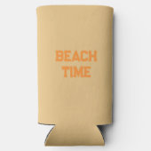 サマータイムビーチ時間 スリム缶クーラー (裏面)