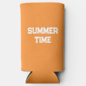 サマータイムビーチ時間 スリム缶クーラー (正面)