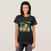 サマータイムフォーサーファーサーフィンVacation_4 Tシャツ (正面フル)