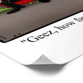 サマータイムユーモアのポスターギフト ポスター (角)