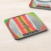 サマータイムラビットカラー コースター (左側)