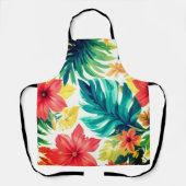 サマータイム開花 エプロン (正面)