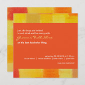 サマータンゴ独身最後の夜の招待状 招待状 (正面/裏面)