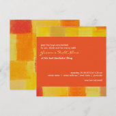 サマータンゴ独身最後の夜の誘い 招待状 (正面/裏面)