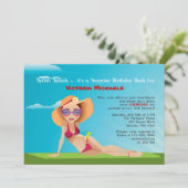 サマータン誕生日パーティーへの招待 招待状 (スタンド正面)