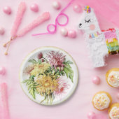 サマーダリアス紙プレート ペーパープレート (パーティー)