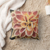 サマーダリアフラワー(フローラアート) クッション (ブランケット)