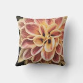 サマーダリアフラワー(フローラアート) クッション (裏面)