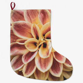 サマーダリアフラワー(フローラアート) ラージクリスマスストッキング