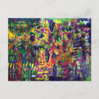 「サマーダンス」アクリル絵葉書 ポストカード
