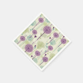 サマーダンデリオンデザイン スタンダードカクテルナプキン (角)