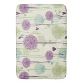 サマーダンデリオンデザイン バスマット (正面縦)