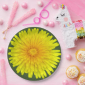 サマーダンデリオン紙プレート ペーパープレート (パーティー)