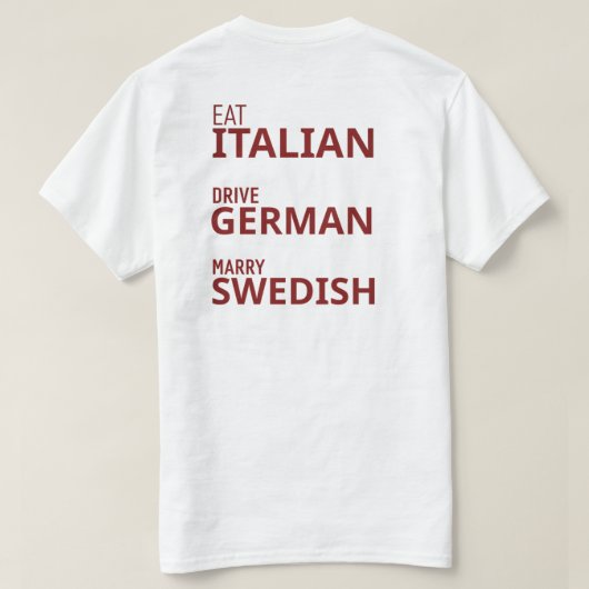 サマーチック Tシャツ (デザイン裏面)