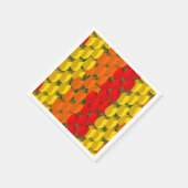 サマーチューリップフィールド スタンダードカクテルナプキン (角)