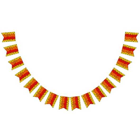 サマーチューリップフィールド バンティングフラッグ (全)