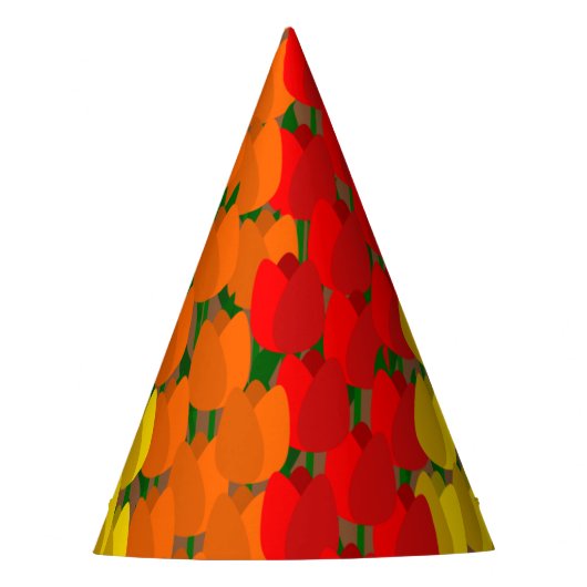 サマーチューリップフィールド パーティーハット (正面)