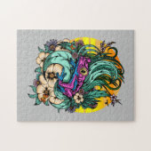 サマーツリーカエル ジグソーパズル (横)