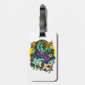 サマーツリーカエル ラゲッジタグ (裏面縦)