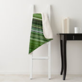 サマーツリーズグリーンストライプ シェルパブランケット (インサイチュ)