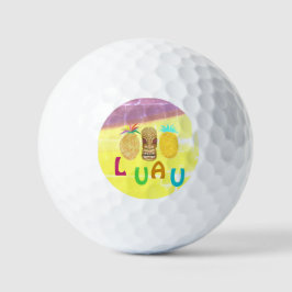 サマーティキパイナップルルアウパーティ ゴルフボール