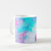 サマーデイジーインソフトパステル コーヒーマグカップ (正面左)