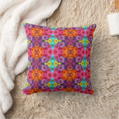 サマーデイジーフラワー装飾用クッション クッション (ブランケット)